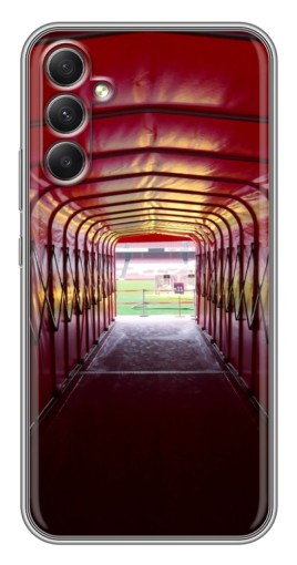 Чехол с печатью "Подтрибунная с Олд Трафорд" для Samsung Galaxy A34