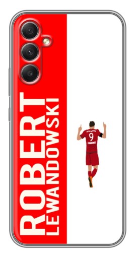Чехол с картинкой "Поляк Левандовски" для Samsung Galaxy A34