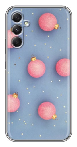 Чехол с принтом "Розовые шары" для Samsung Galaxy A34