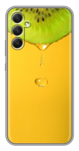 Чехол с принтом "Сочный Kiwi" для Samsung Galaxy A34