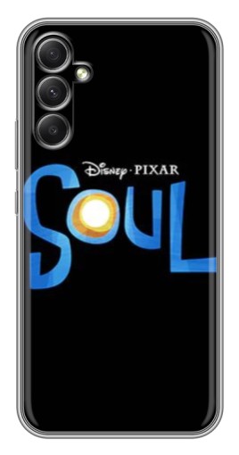 Силиконовый чехол с изображением "Soul" для Samsung Galaxy A34