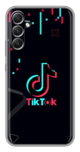 Чехол с печатью "Стиль TikTok" для Samsung Galaxy A34