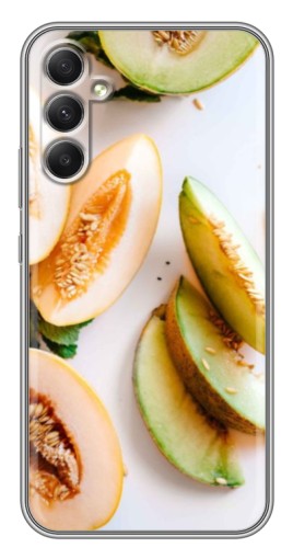 Чехол с принтом "Свежие дыньки" для Samsung Galaxy A34