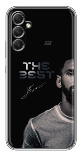 Чехол с принтом "The Best Messi" для Samsung Galaxy A34