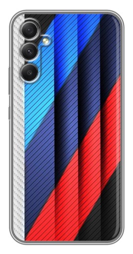 Чехол с печатью "Цвета лого БМВ" для Samsung Galaxy A34