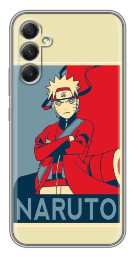Чехол с принтом "Удзумаки Naruto" для Samsung Galaxy A34