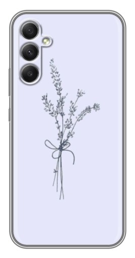 Чехол с картинкой "Веточки лаванды" для Samsung Galaxy A34