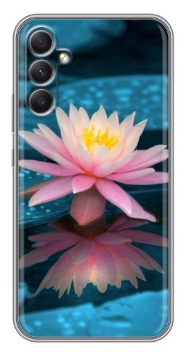 Чехол с картинкой "Водяная лилия" для Samsung Galaxy A34