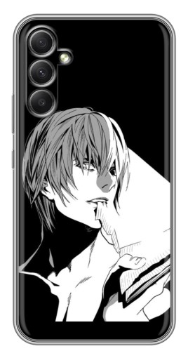 Чехол с принтом "Ягами с блокнотом" для Samsung Galaxy A34