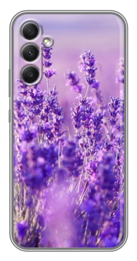 Чехол с картинкой "Яркая лаванда" для Samsung Galaxy A34