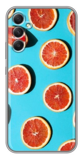 Чехол с принтом "Яркие грейпфруты" для Samsung Galaxy A34