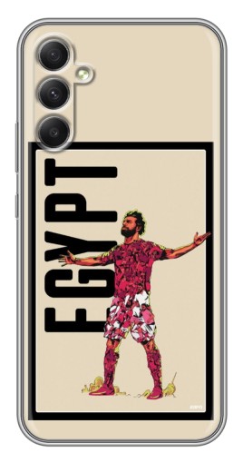 Силиконовый чехол с изображением "Египтянин Салах" для Samsung Galaxy A34