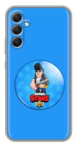 Чехол с принтом "Значек Булла" для Samsung Galaxy A34