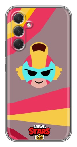 Силиконовый чехол с изображением "АРТ MAX" для Samsung Galaxy A54