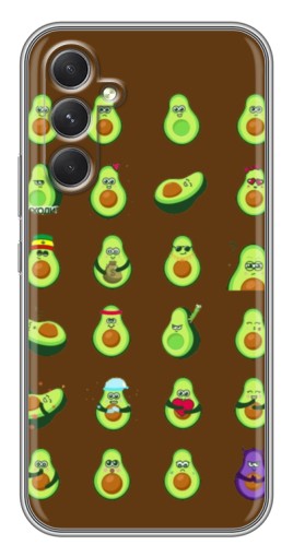Чехол с печатью "Авокадики" для Samsung Galaxy A54