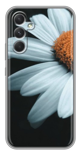 Силиконовый чехол с изображением "Белая ромашка" для Samsung Galaxy A54