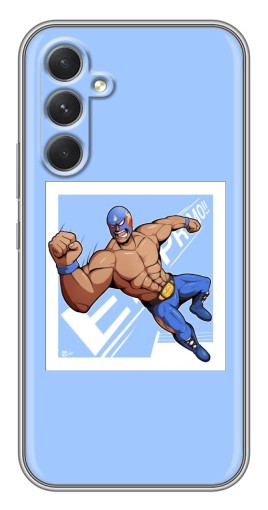 Силиконовый чехол с изображением "Боец El Primo" для Samsung Galaxy A54