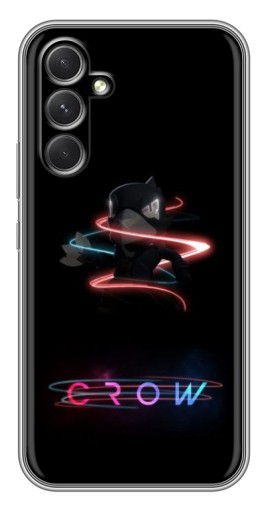 Силиконовый чехол с изображением "Brawl Crow" для Samsung Galaxy A54