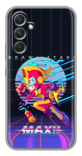 Чехол с картинкой "Brawl MAX" для Samsung Galaxy A54