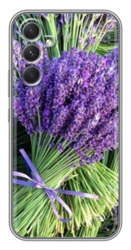 Силиконовый чехол с изображением "Букет лаванды" для Samsung Galaxy A54
