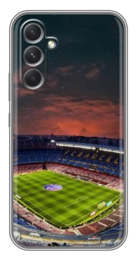 Силиконовый чехол с изображением "Камп Ноу" для Samsung Galaxy A54