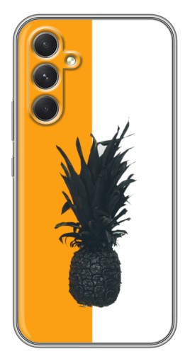 Чехол с принтом "Черный Ананас" для Samsung Galaxy A54