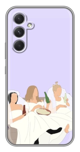 Чехол с печатью "Девушки Друзья" для Samsung Galaxy A54
