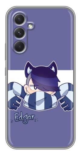 Чехол с картинкой "Edgar Brawl Stars" для Samsung Galaxy A54