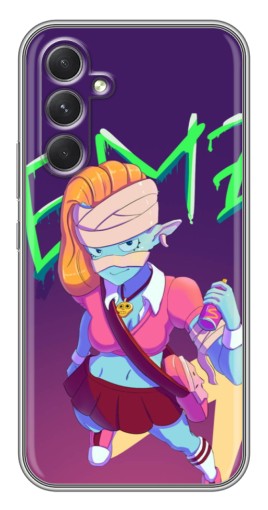 Чехол с картинкой "EMZ модная" для Samsung Galaxy A54