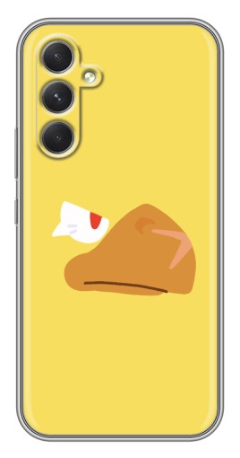 Чехол с принтом "Gold Crow" для Samsung Galaxy A54