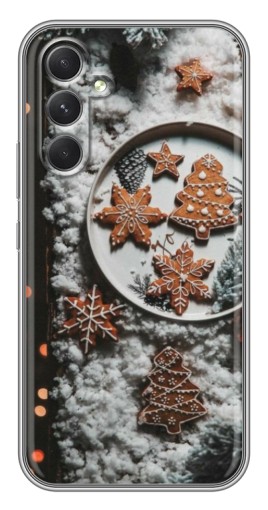 Чехол с печатью "Имбирные пряники" для Samsung Galaxy A54