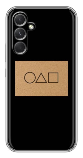 Чехол с печатью "Карточка Кальмара" для Samsung Galaxy A54