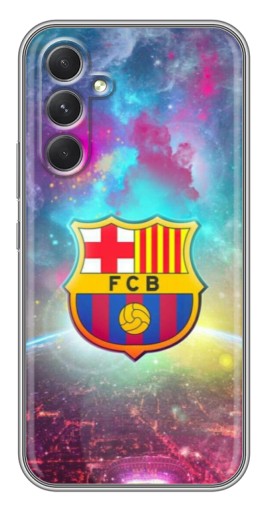 Силиконовый чехол с изображением "Космическая Бара" для Samsung Galaxy A54