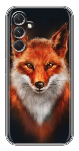 Силиконовый чехол с изображением "Красивая лиса" для Samsung Galaxy A54