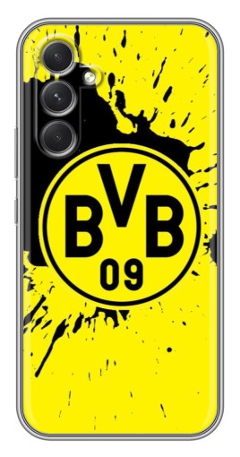 Чехол с картинкой "Красочный лого BVB" для Samsung Galaxy A54