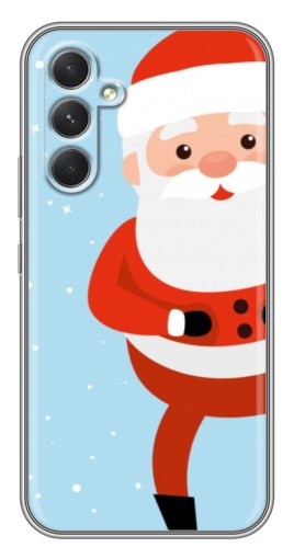 Силиконовый чехол с изображением "Крутой Дед Мороз" для Samsung Galaxy A54