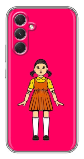 Чехол с картинкой "Кукла" для Samsung Galaxy A54