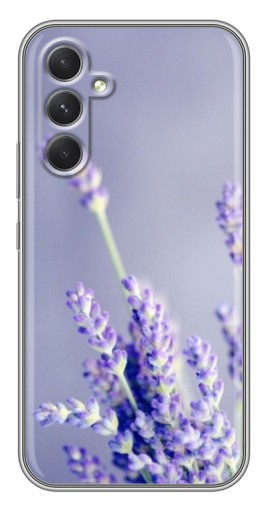 Чехол с картинкой "Лаванда вблизи" для Samsung Galaxy A54
