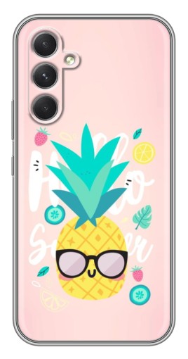 Чехол с принтом "Летний ананас" для Samsung Galaxy A54