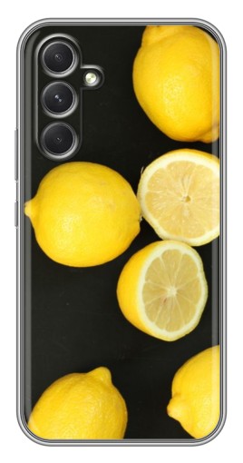 Чехол с картинкой "Лимонный стиль" для Samsung Galaxy A54