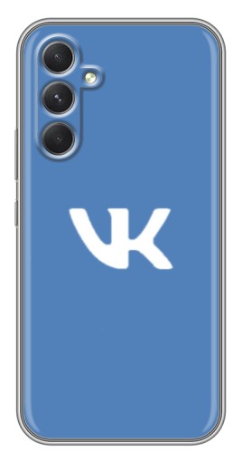 Чехол с картинкой "Лого ВК" для Samsung Galaxy A54