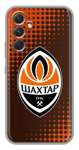 Силиконовый чехол с изображением "Логотип Шахтер Донецк" для Samsung Galaxy A54