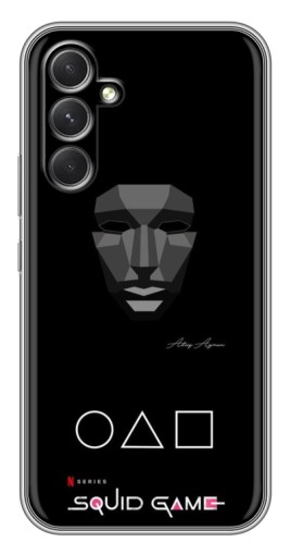 Силиконовый чехол с изображением "Маска фронтмена" для Samsung Galaxy A54