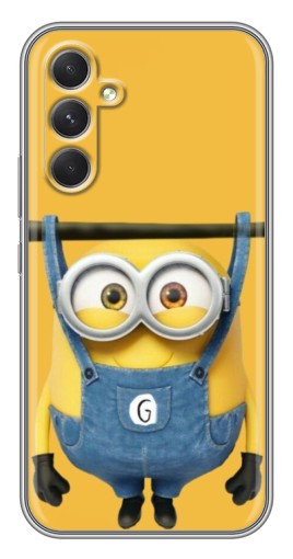 Силиконовый чехол с изображением "Миньон повис" для Samsung Galaxy A54