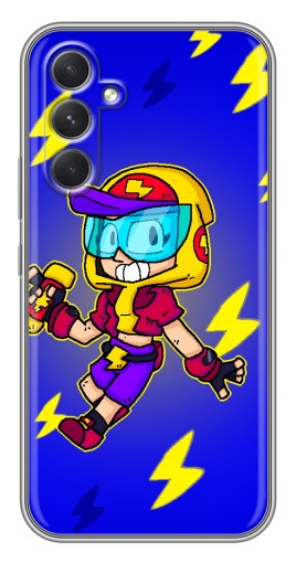 Силиконовый чехол с изображением "Молниеносная MAX" для Samsung Galaxy A54