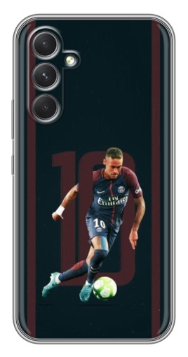 Силиконовый чехол с изображением "Неймар 10" для Samsung Galaxy A54