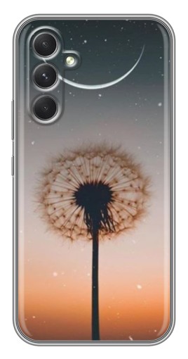 Чехол с картинкой "Ночной одуванчик" для Samsung Galaxy A54