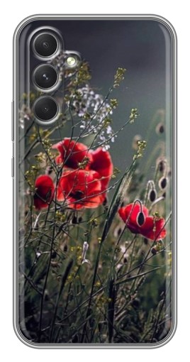 Чехол с принтом "Поле цветов" для Samsung Galaxy A54