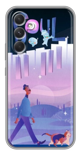 Чехол с принтом "Постер к мультику" для Samsung Galaxy A54