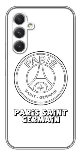 Чехол с печатью "PSG логотип" для Samsung Galaxy A54
